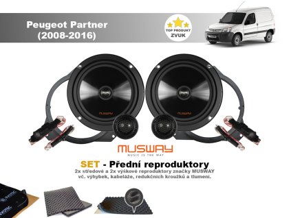 predni repro Peugeot Partner (2008 2016)