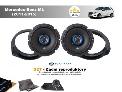 zadni repro Mercedes Benz ML (2011 2015)