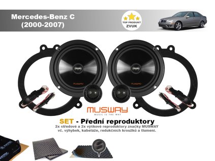predni repro Mercedes Benz C (2000 2007)