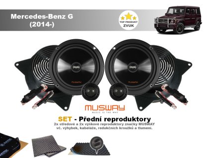 predni repro Mercedes Benz G (2014 )