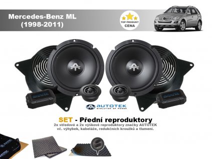 predni repro Mercedes Benz ML (1998 2011)