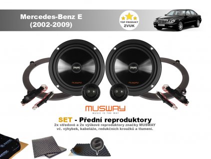 predni repro Mercedes Benz E (2002 2009)