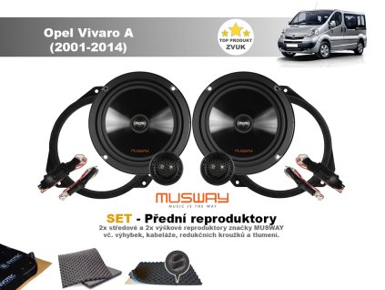 predni repro Opel Vivaro A (2001 2014)