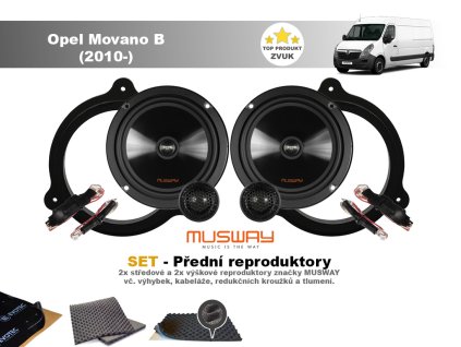 predni repro Opel Movano B (2010 )