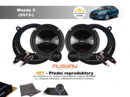 predni repro Mazda 3 (2013 )