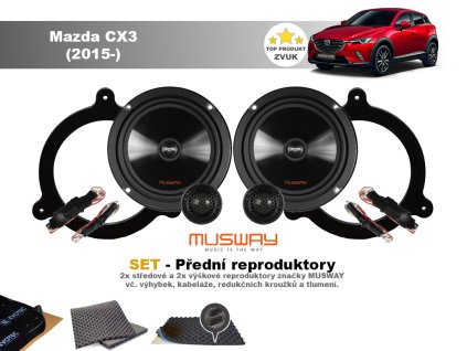 predni repro Mazda CX3 (2015 )