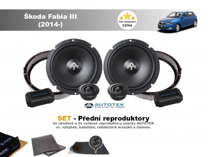 predni repro Škoda Fabia III (2014 )