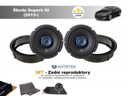 zadni repro Škoda Superb III (2015 )