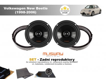 zadni repro Volkswagen New Beetle (1998 2006)