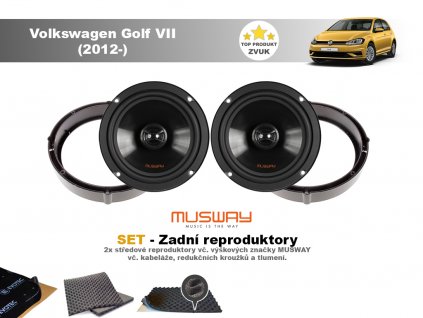 zadni repro Volkswagen Golf VII (2012 )