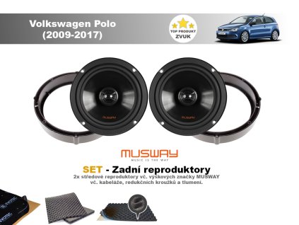 zadni repro Volkswagen Polo (2009 2017)
