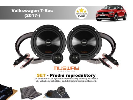 predni repro Volkswagen T Roc (2017 )