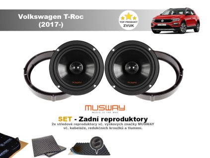 zadni repro Volkswagen T Roc (2017 )