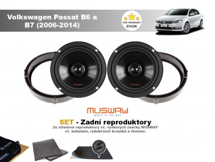 zadni repro Volkswagen Passat B6 a B7 (2006 2014)