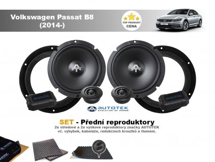 predni repro Volkswagen Passat B8 (2014 )