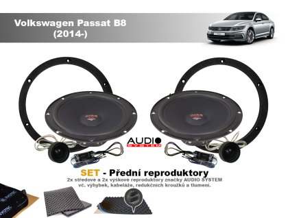 predni repro Volkswagen Passat B8 (2014 )