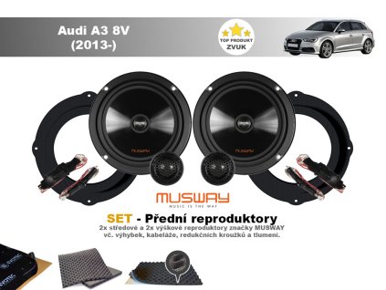 predni repro Audi A3 8V (2013 )