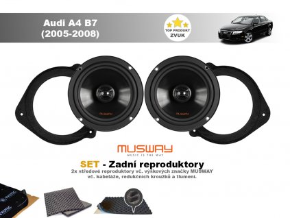 zadni repro Audi A4 B7 (2005 2008)