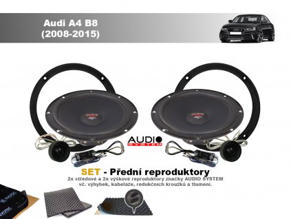predni repro Audi A4 B8 (2008 2015)