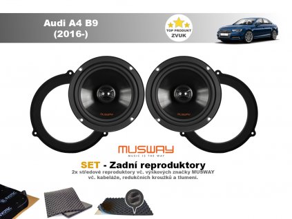 zadni repro Audi A4 B9 (2016 )