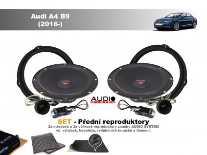 predni repro Audi A4 B9 (2016 )