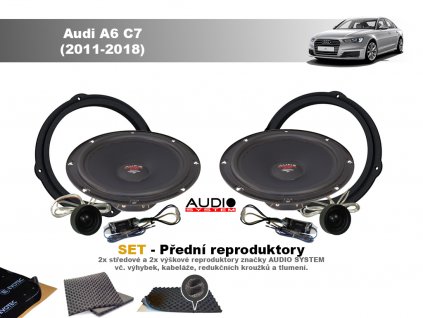 predni repro Audi A6 C7 (2011 2018)