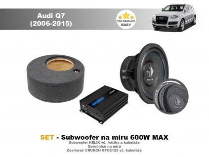 Subwoofery na míru audi