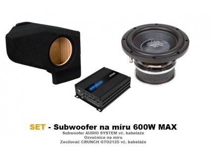 Subwoofery na míru kompletka combi