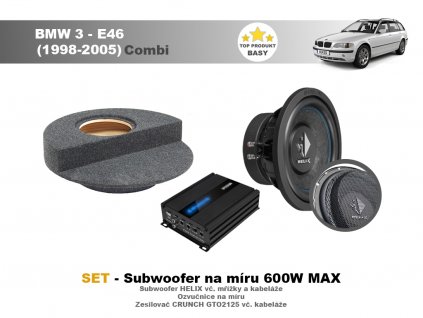 Subwoofery na míruBMW E46