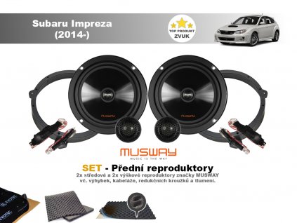 predni repro Subaru Impreza (2014 )