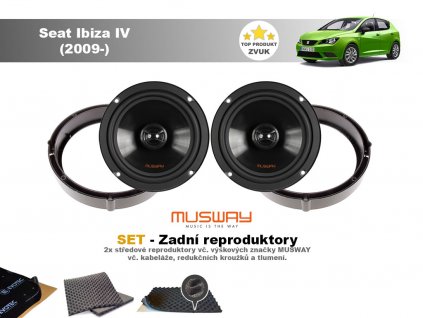 zadni repro Seat Ibiza IV (2009 )