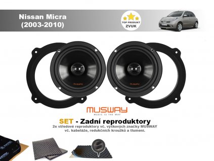 zadni repro Nissan Micra (2003 2010)