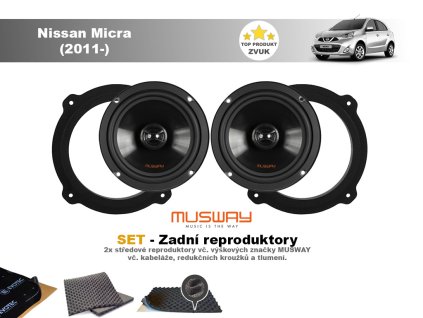 zadni repro Nissan Micra (2011 )