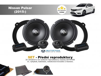 predni repro Nissan Pulsar (2015 )