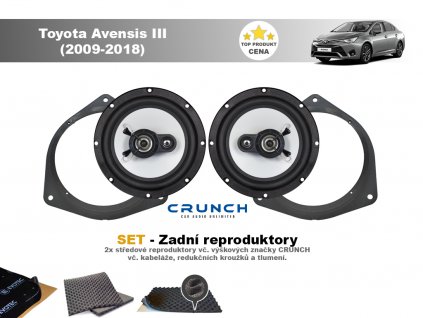 zadni repro Toyota Avensis III (2009 2018)