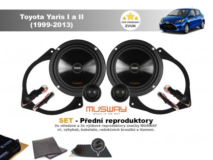 predni repro Toyota Yaris I a II (1999 2013)