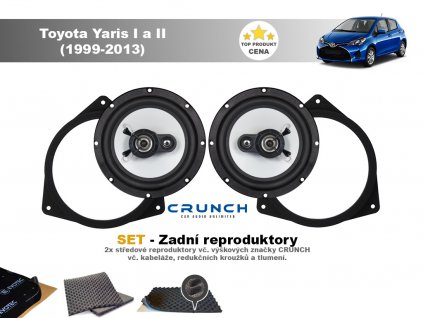 zadni repro Toyota Yaris I a II (1999 2013)
