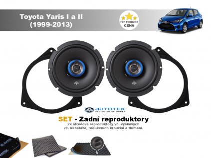 zadni repro Toyota Yaris I a II (1999 2013)