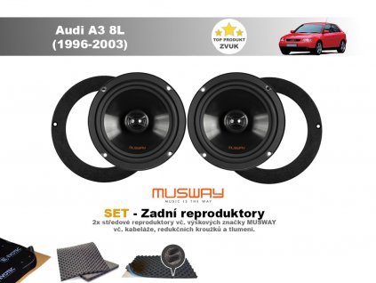 zadni repro Audi A3 8L (1996 2003)
