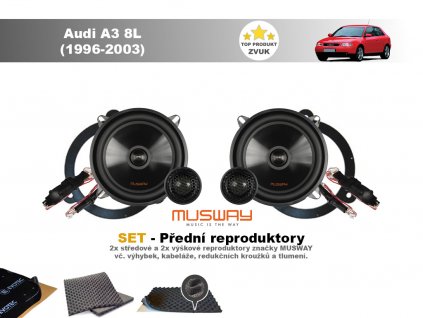 predni repro Audi A3 8L (1996 2003)