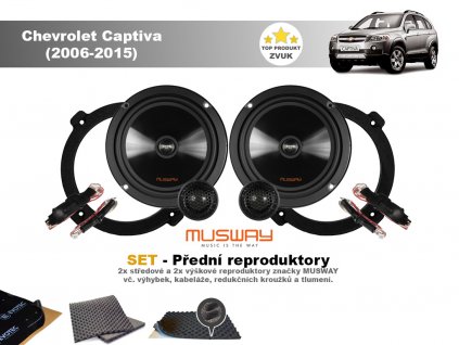 predni repro Chevrolet Captiva (2006 2015)