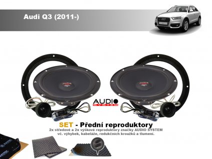 predni repro Audi Q3 (2011 )