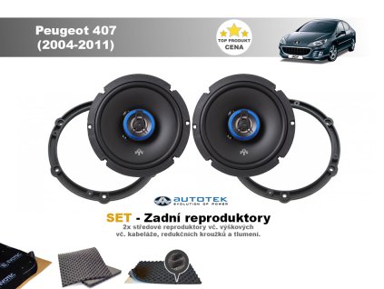 zadni repro Peugeot 407 (2004 2011)