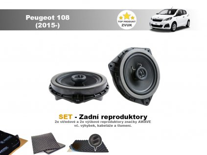 Peugeot 108 (2015 ) Awave zadni final