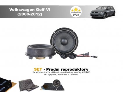 VW Golf VI (2009 2012) ) Awave predni final