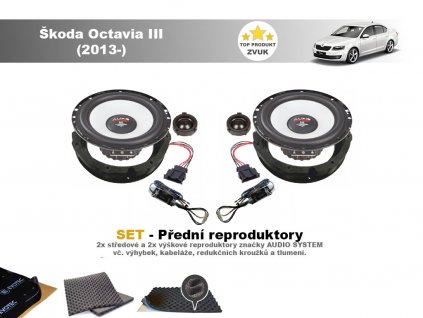 skoda octavia III predni M final