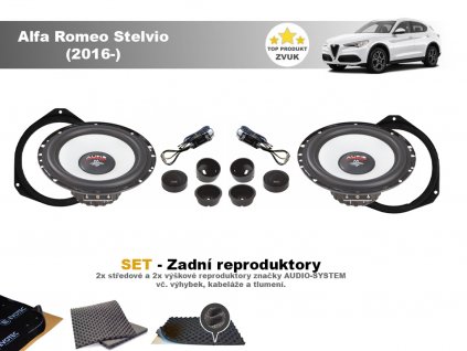 Alfa Romeo Stelvio M Audio system zadni