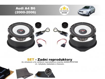 Audi A4 B6 Audio system M zadni
