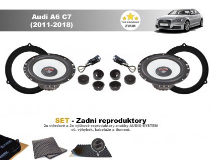 Audi A6 C7 Audio system M zadni