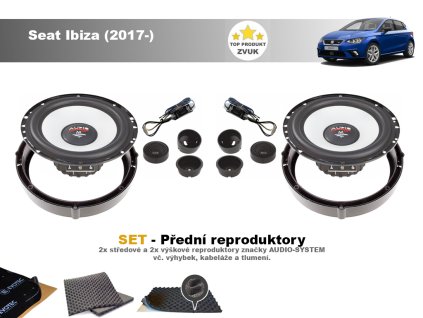 Seat Ibiza (2017 ) Audio system M predni